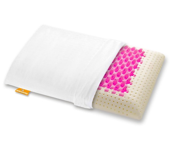 Cuscino-Memory-Premium-Fucsia-foderina-cotone-Marcapiuma