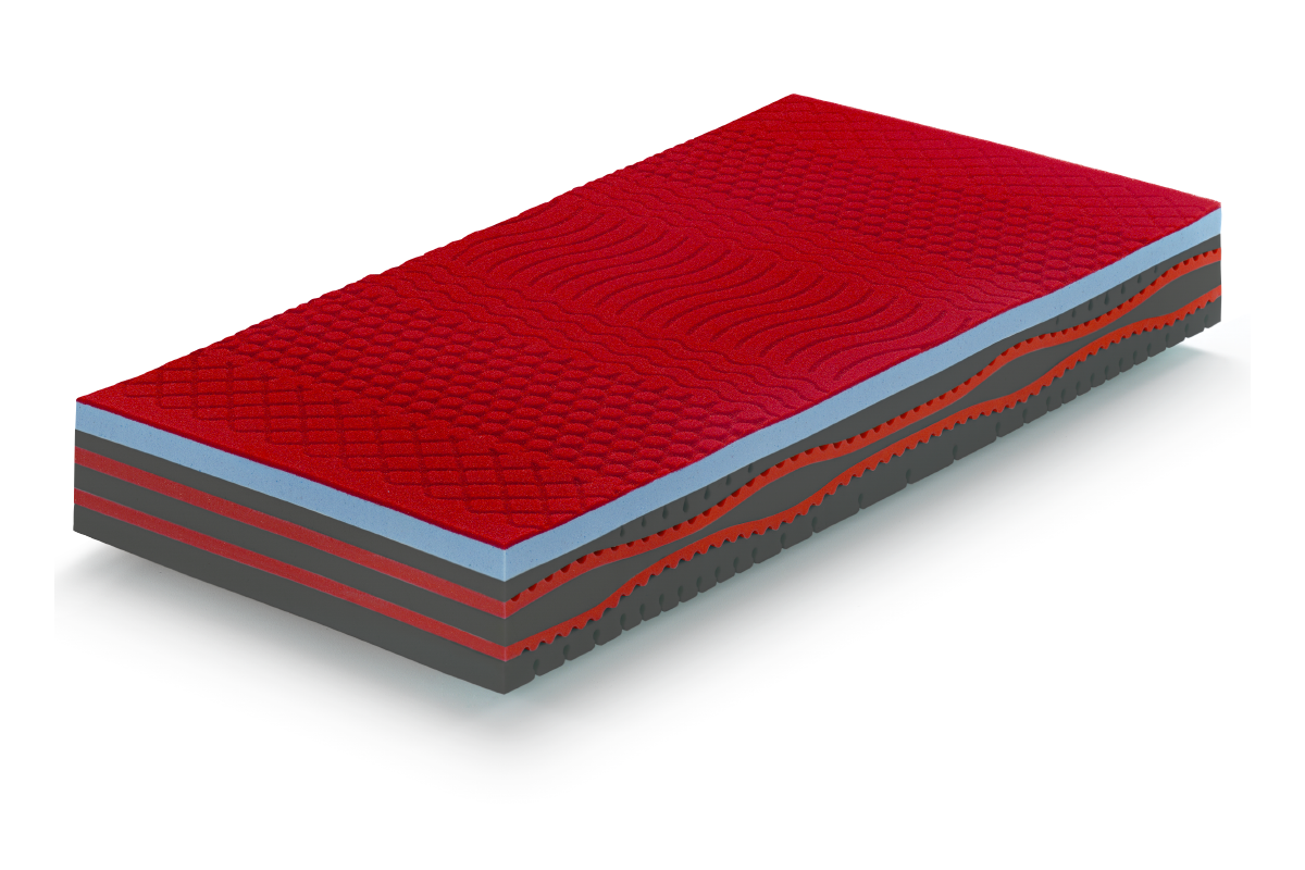 Materasso Singolo Ice Sensation Sport Memory DryFeel - Marcapiuma