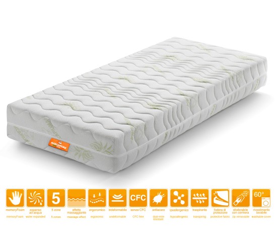 Matelas Mémoire de Forme modèle RAINBOW - Marcapiuma