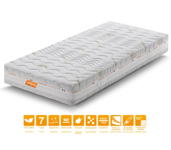 Matelas Latex modèle SEVENLIFE 18 - Marcapiuma