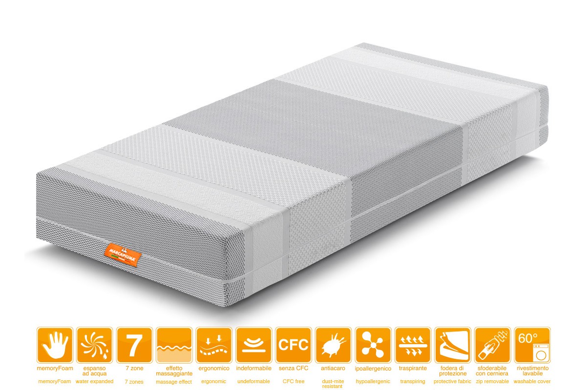 Waterfoam Mattress model You&Me - Marcapiuma