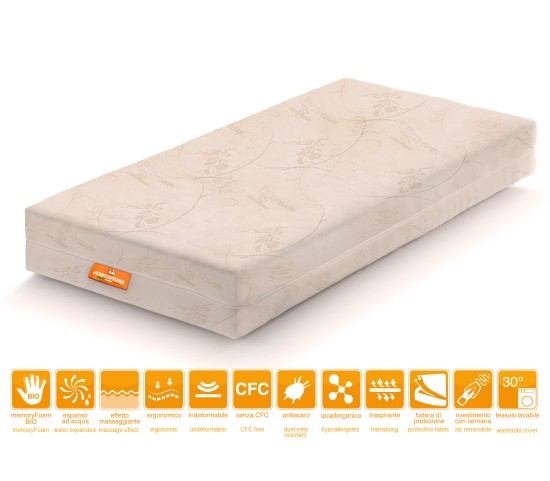 Matelas Mémoire de Forme modèle BIO DREAM - Marcapiuma