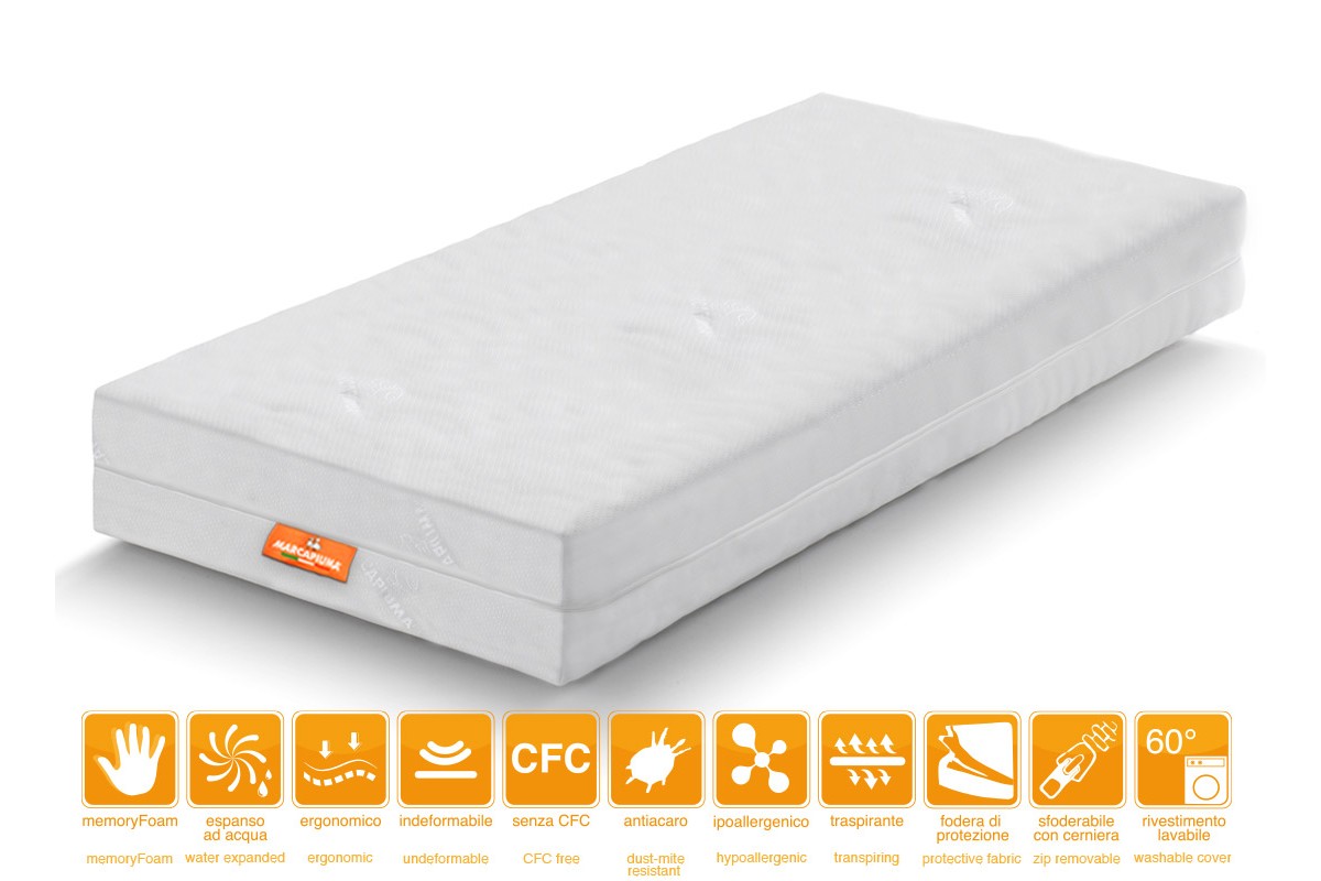 Memory Foam Baby Mattress modell SUNRISE - Marcapiuma
