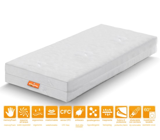 Memory Foam Baby Mattress modell SUNRISE - Marcapiuma