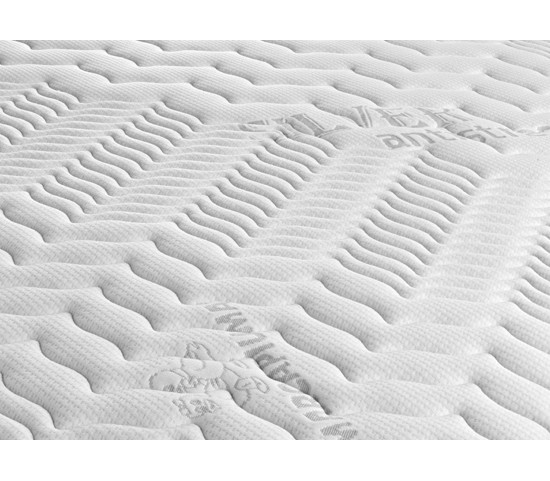 Materasso in Lattice Rivestimento Sfoderabile tessuto Silver Antistress - Marcapiuma