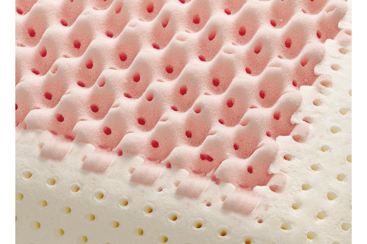 Cuscino Memory Miss Pink rigido particolare schiuma traspiranti - Marcapiuma