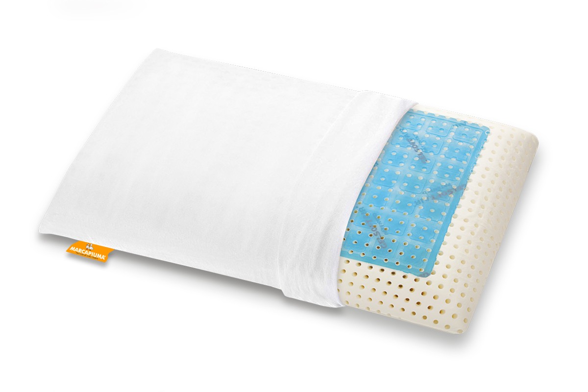 Gel Memory Foam Pillow model Fresh Gel soap-shaped