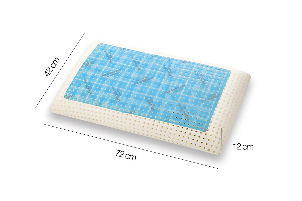 Almohada Viscoelástica perforada modelo GEL Jabón