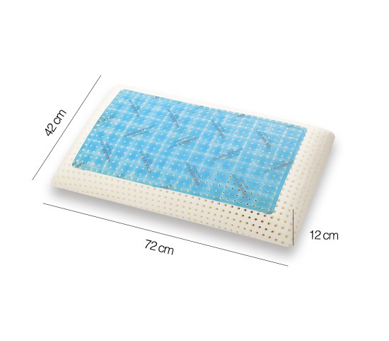 Cuscino in Memory GEL forma saponetta misure - Marcapiuma