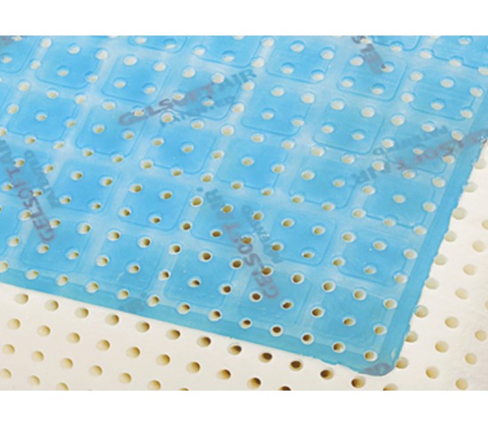 Gel Memory Foam Pillow model Fresh Gel soap-shaped