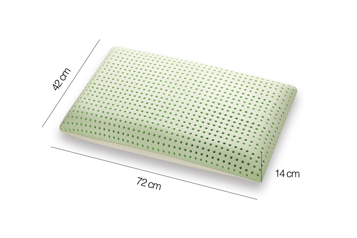 Almohada Viscoelástica modelo BIO DOUBLE ALOE Jabón