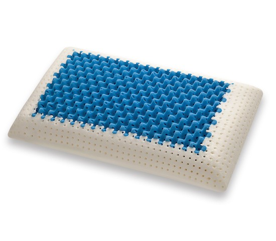 Memory Foam Pillow model Blue Air Massage soap-shaped