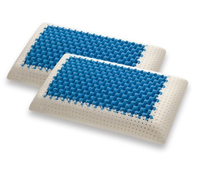 Almohada Viscoelástica masajeadora BLUE AIR jabón perforada