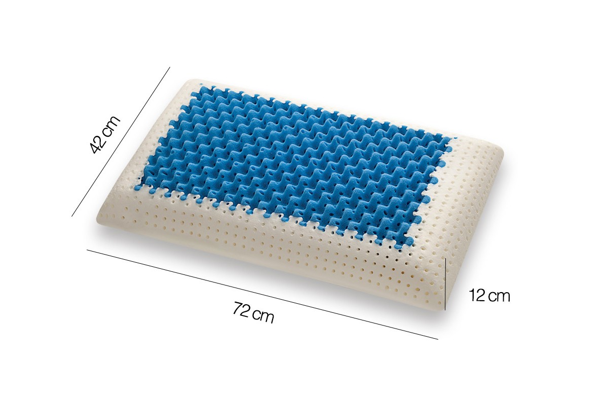 Oreiller Mémoire de Forme modèle Blue Air Massage à cellules ouvertes
