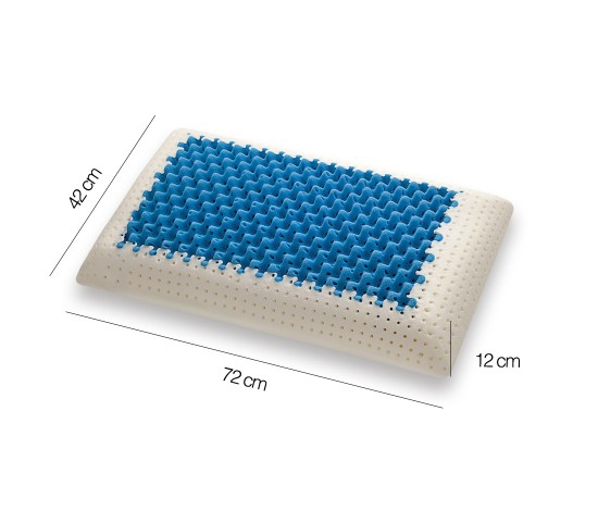 Oreiller Mémoire de Forme modèle Blue Air Massage à cellules ouvertes
