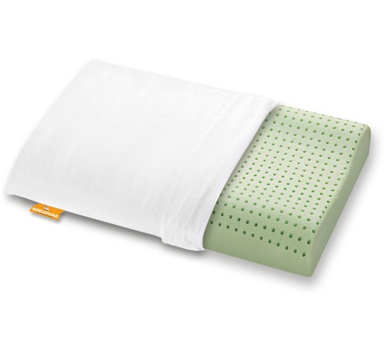 Almohada Bio Viscoelástica modelo BIO GREEN ondulada