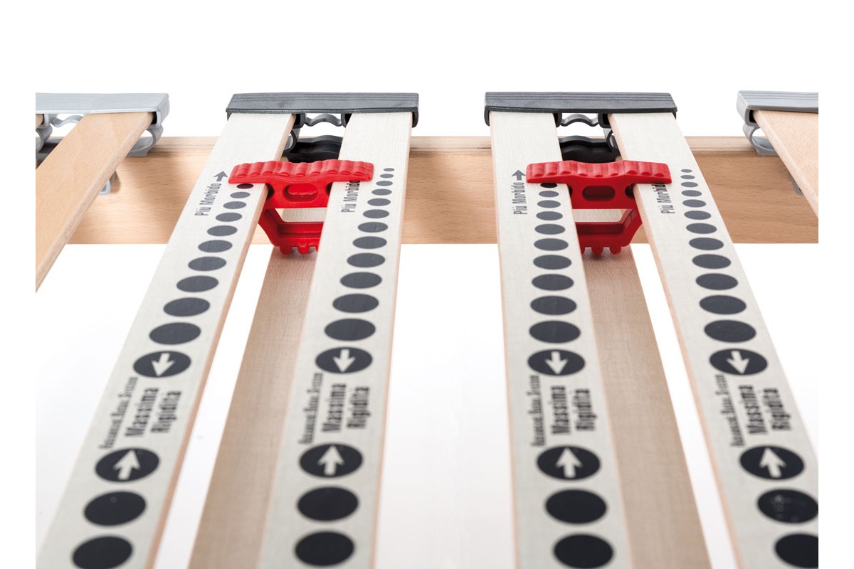 Rete a doghe Nature Med zona lombare regolabile - Marcapiuma