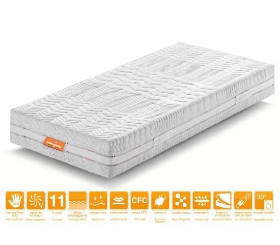 Memory Foam Mattress BIO PARADISE - Marcapiuma