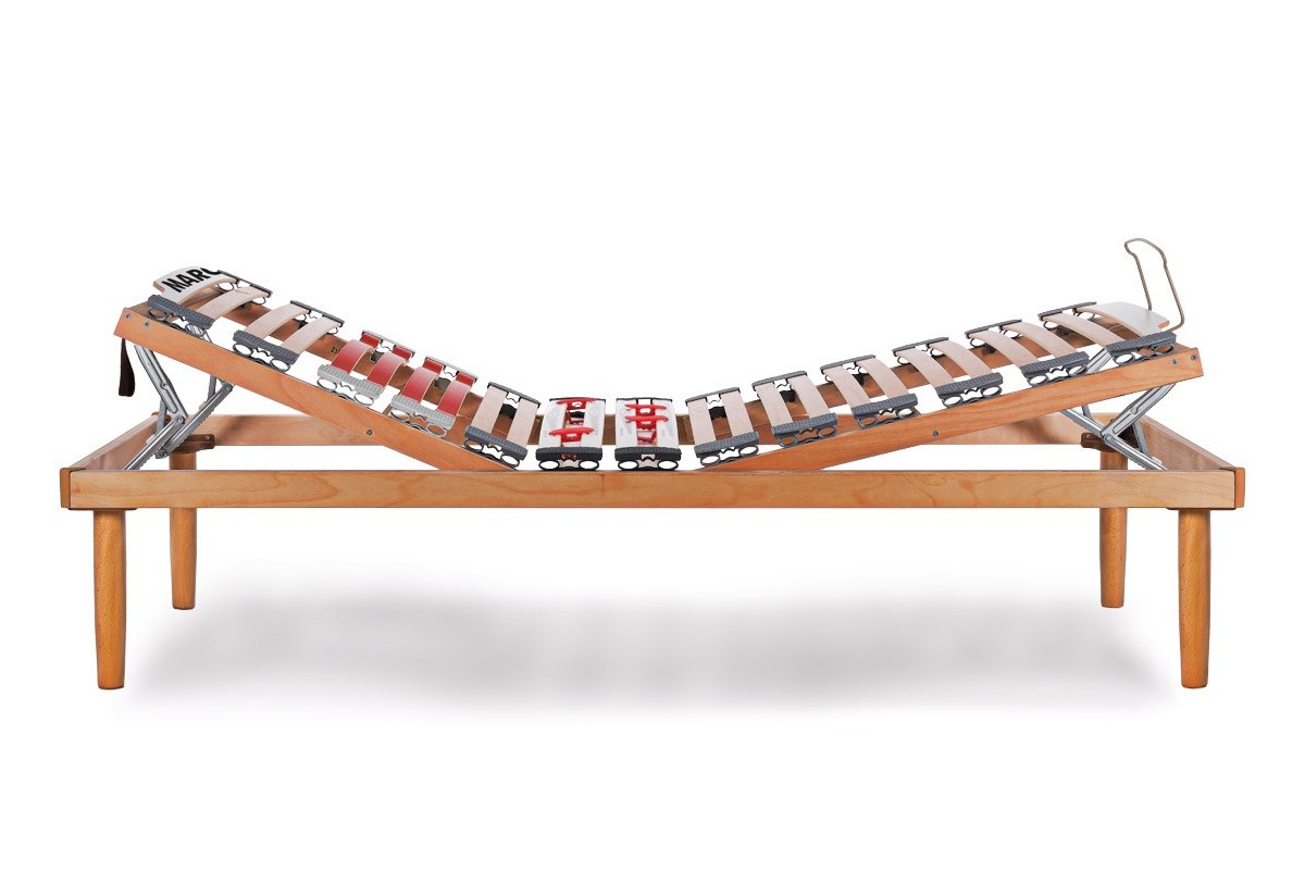 Rete a doghe modello NATURE MED manuale Singola - Marcapiuma