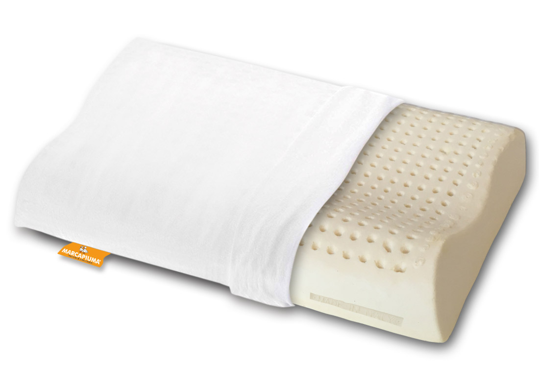 Almohada Ondulado Látex modelo Natural