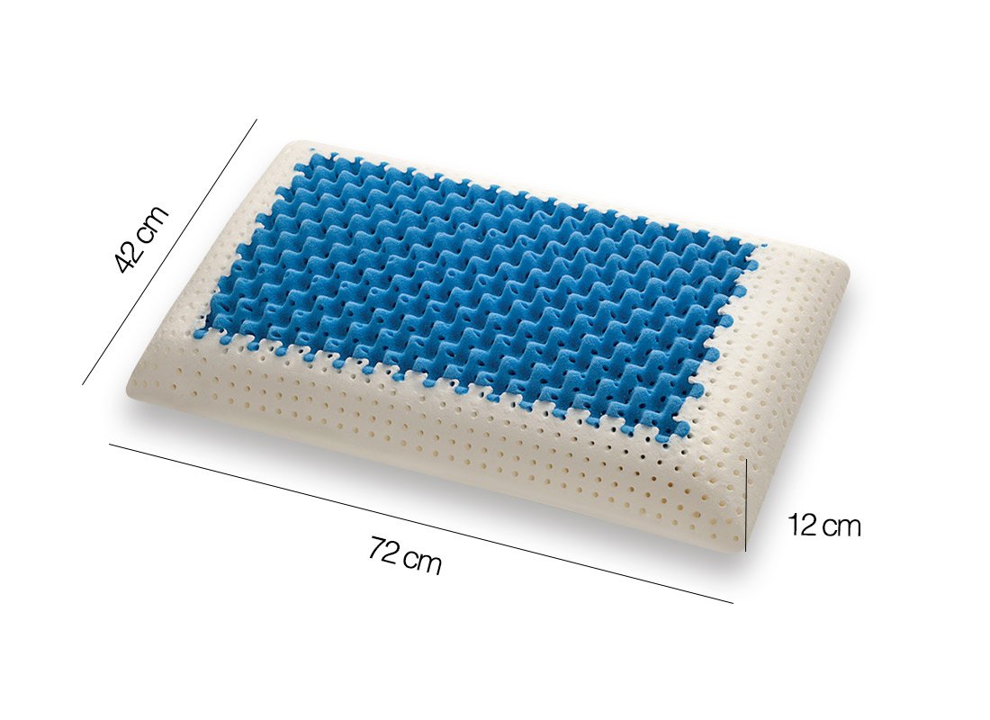 Almohada-viscoelástica-BLUE-AIR-MASSAGE-tamaño-Marcapiuma