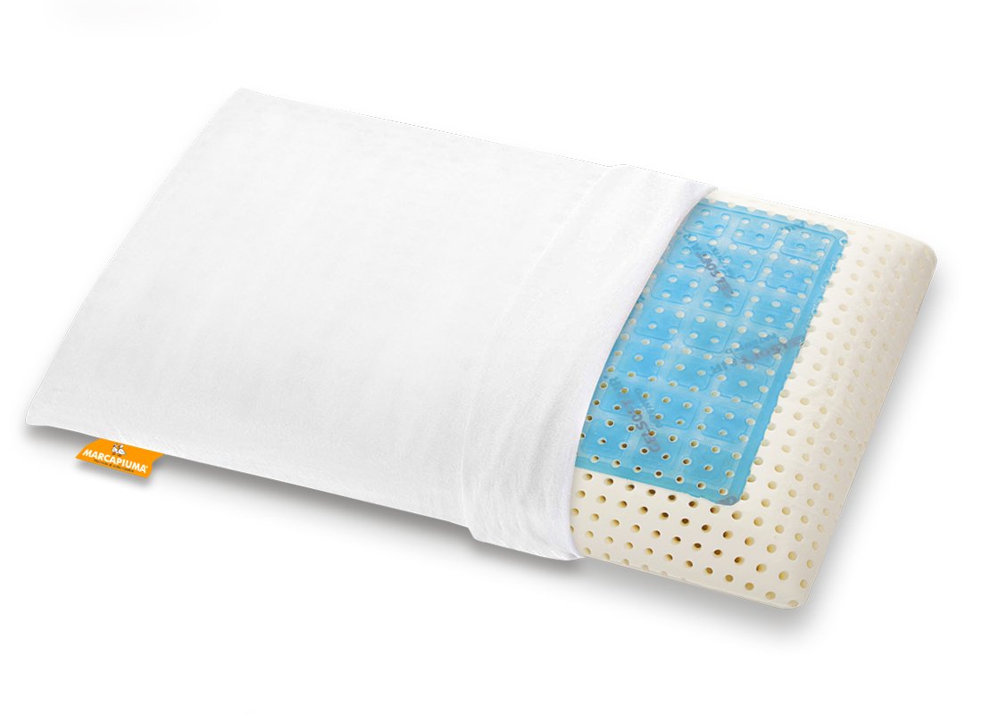Cuscino-Memory-GEL-Foderina Cotone - Marcapiuma