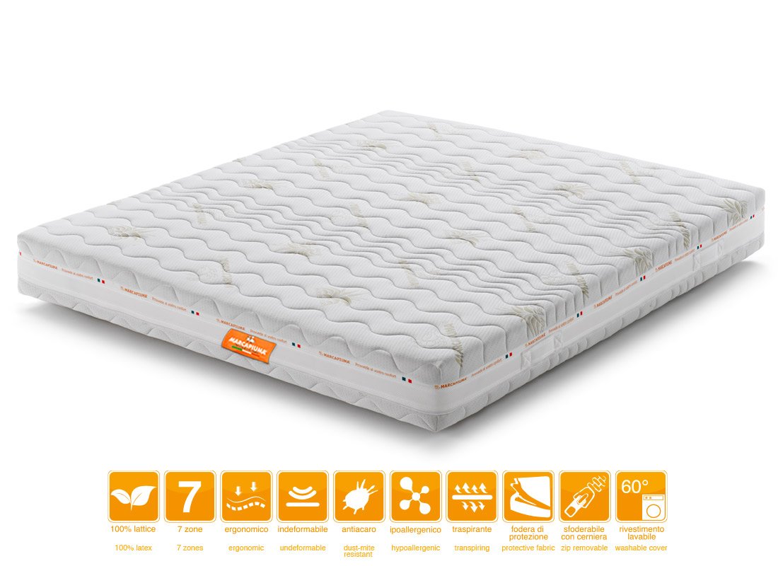 Colchón Latex modelo Sevenlife 18 Matrimonio - Marcapiuma