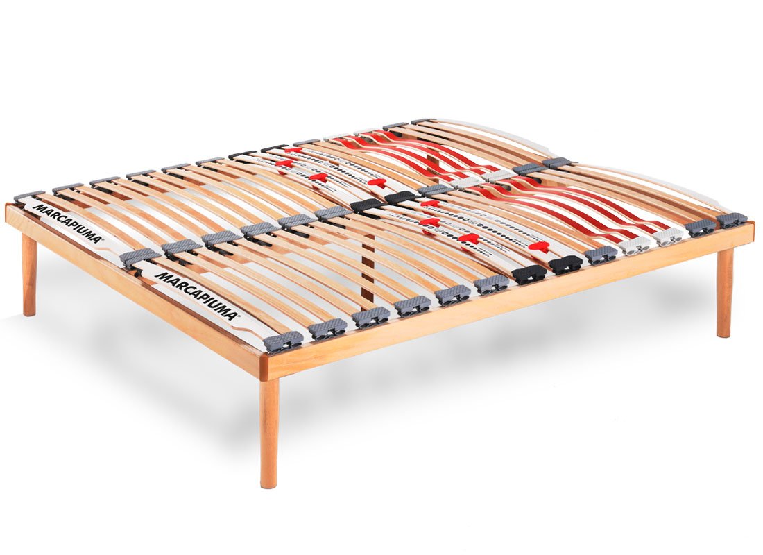 Rete a doghe NATURE MED Matrimoniale Fissa - Marcapiuma