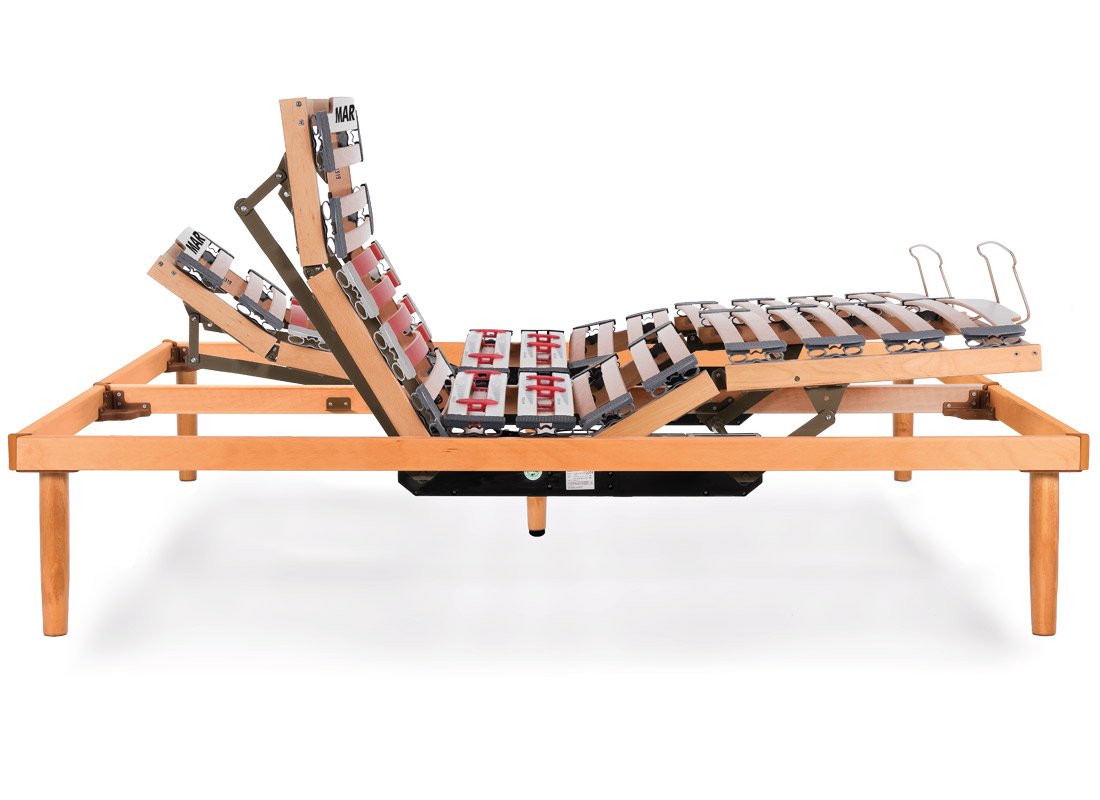 Rete a doghe NATURE MED motorizzata Wireless Matrimoniale - Marcapiuma